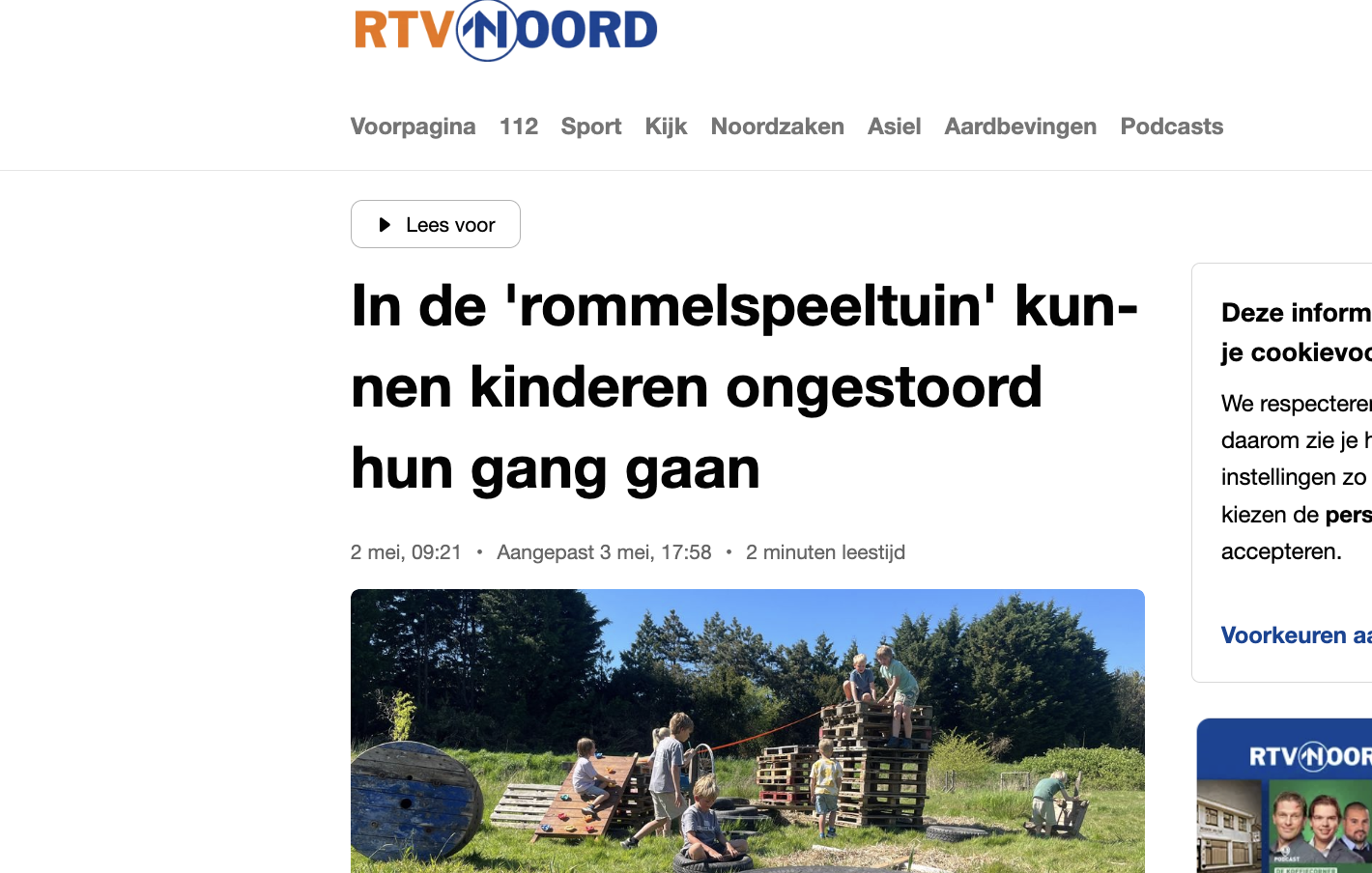 Artikel RTVNoord